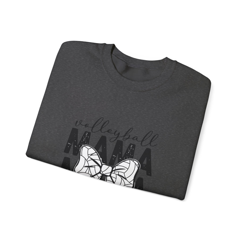 Volleyball Mama Crewneck Sweatshirt – Mom Graphic Pullover