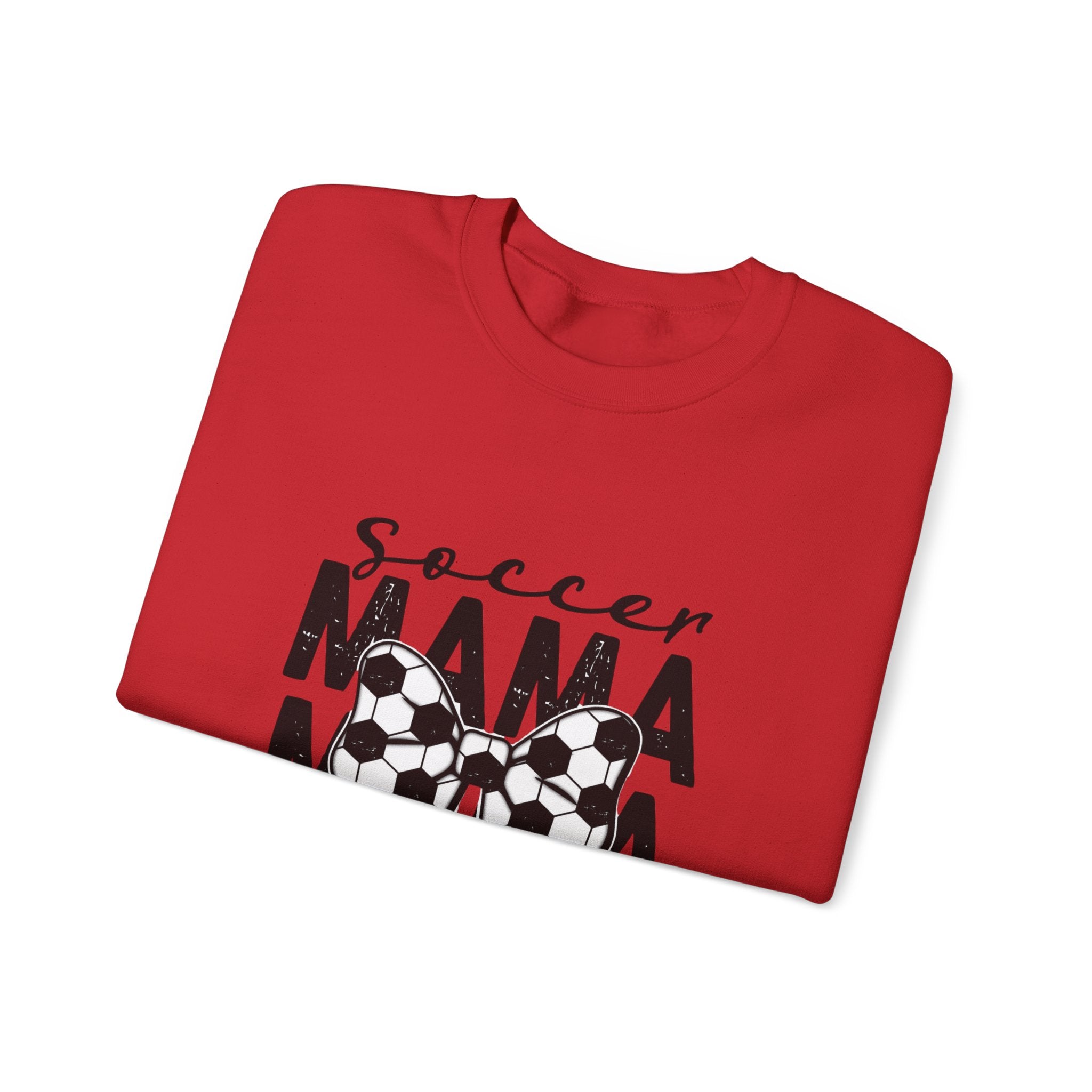 Soccer Mama Crewneck Sweatshirt – Soccer Ball Mama Graphic