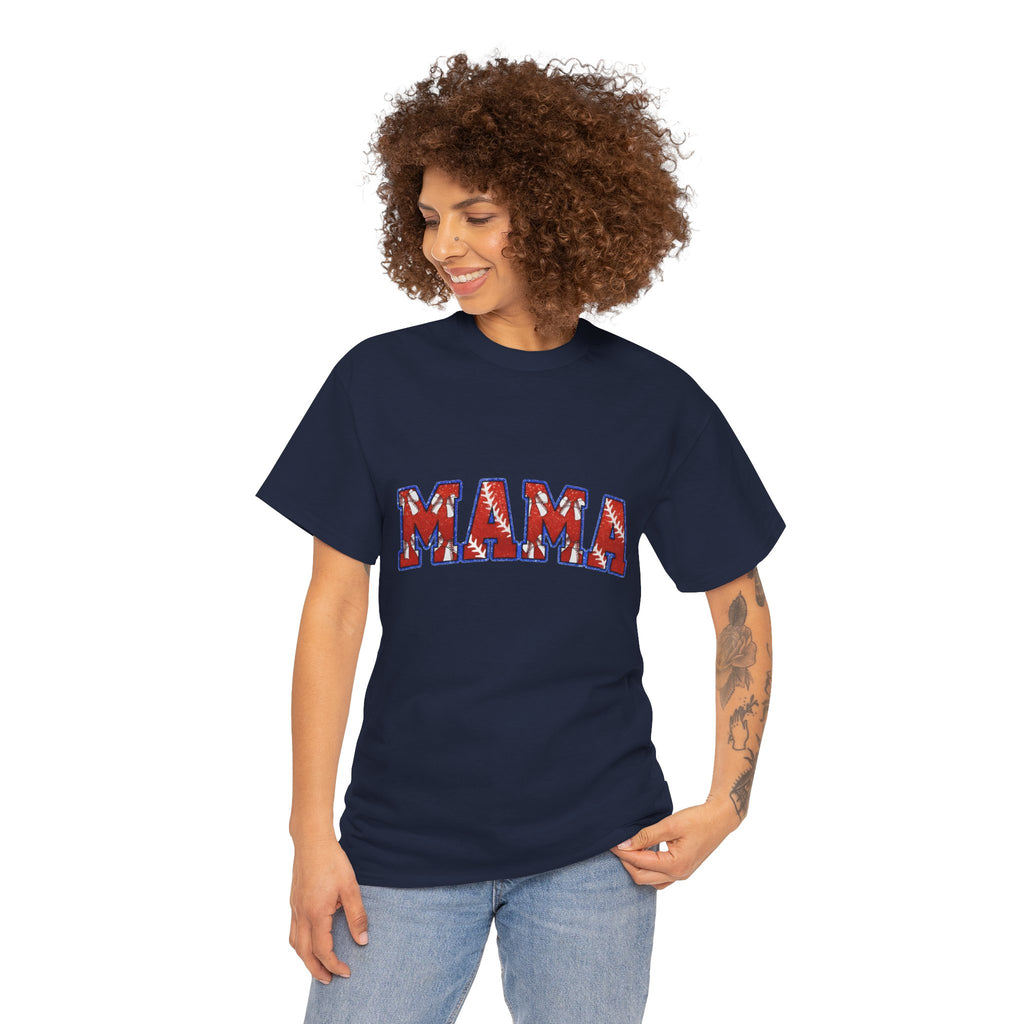 Mama Floral Arch T-Shirt — Mother's Day Casual Graphic Tee