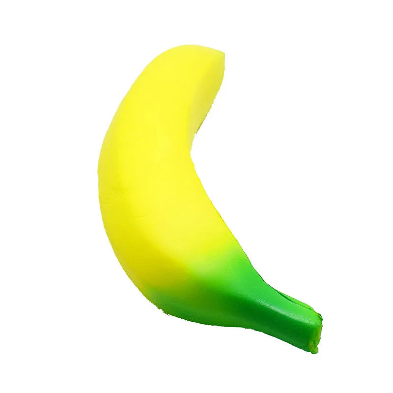 Jumbo Squishy Banana Toys Slow Rising Squishy Fruit Squeeze Toy Funny Stress Reliever Reduce Pressure Antistress Prop Gift