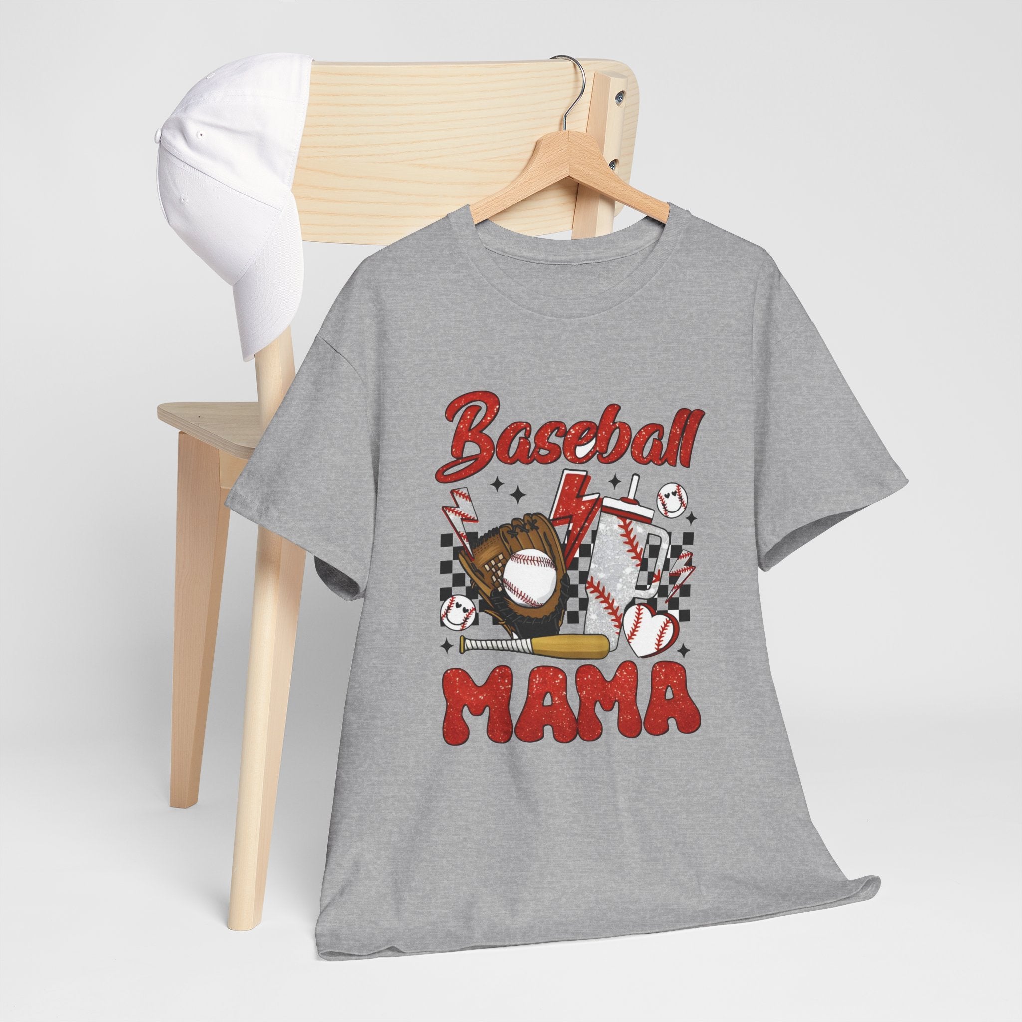 Baseball Mama T-Shirt — Moms Supportive Team Tee