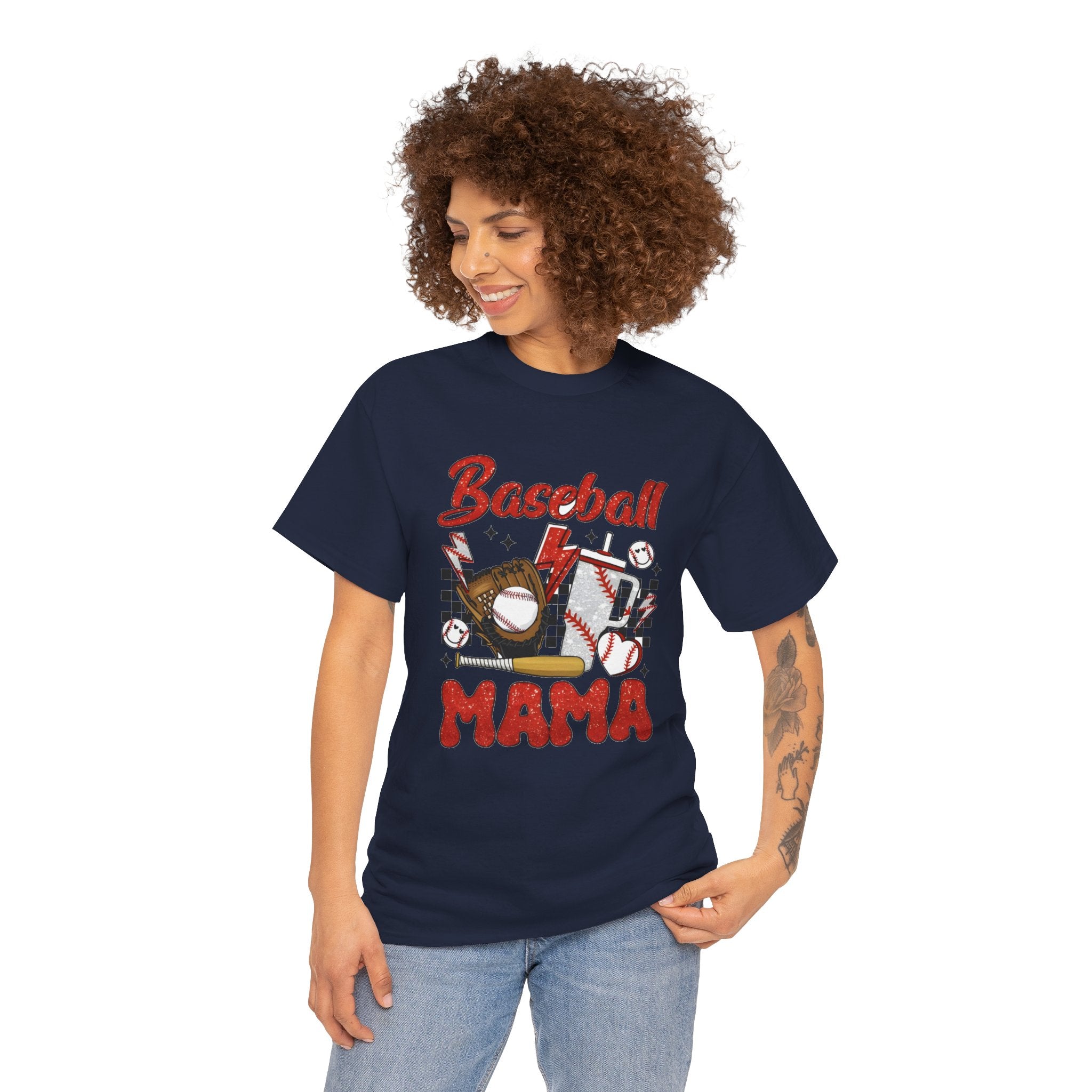 Baseball Mama T-Shirt — Moms Supportive Team Tee