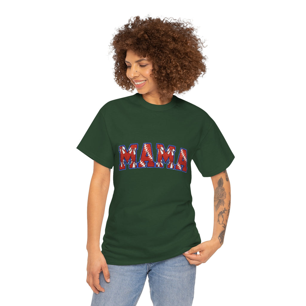 Mama Floral Arch T-Shirt — Mother's Day Casual Graphic Tee