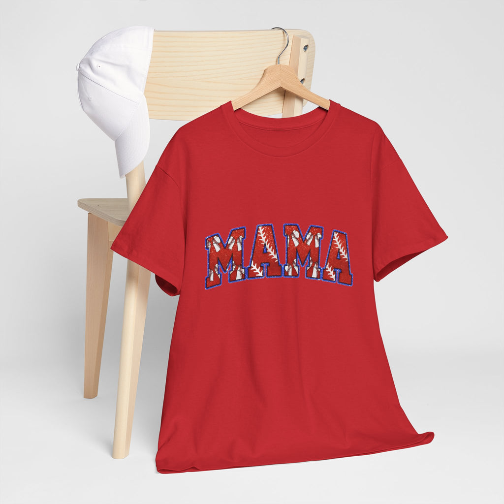 Mama Floral Arch T-Shirt — Mother's Day Casual Graphic Tee