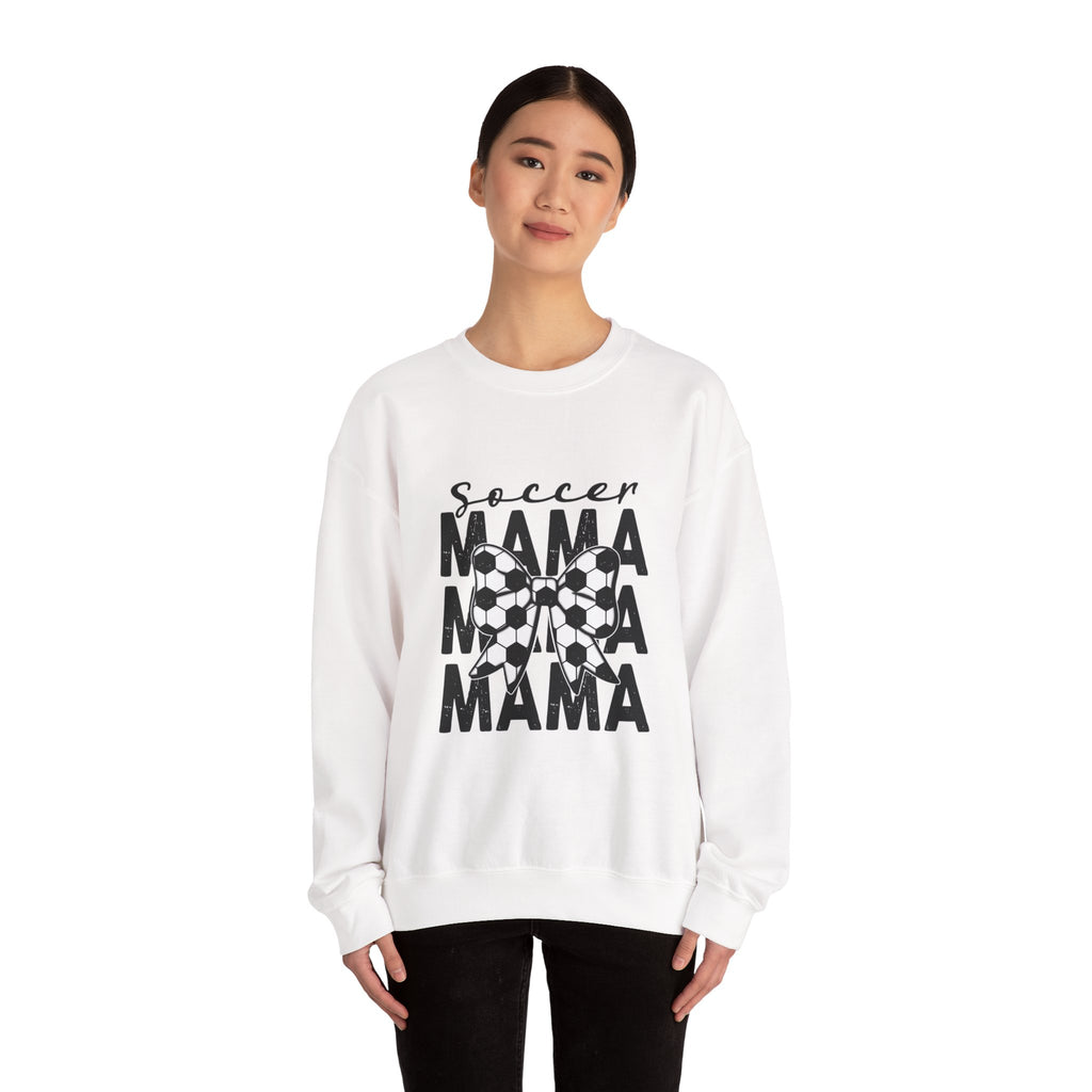 Soccer Mama Crewneck Sweatshirt – Soccer Ball Mama Graphic