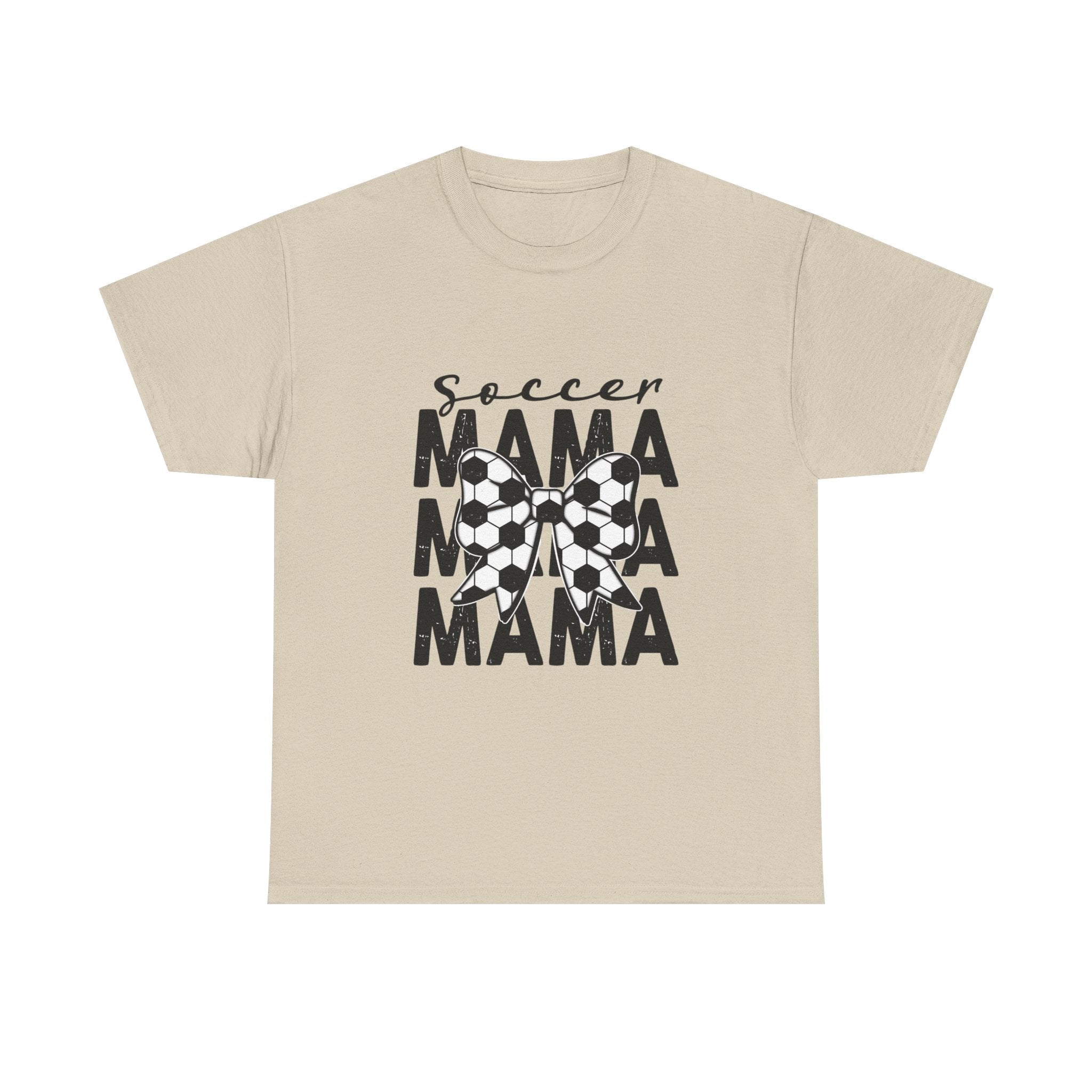 Soccer Mama Tee – Graphic Soccer Ball Mom Shirt