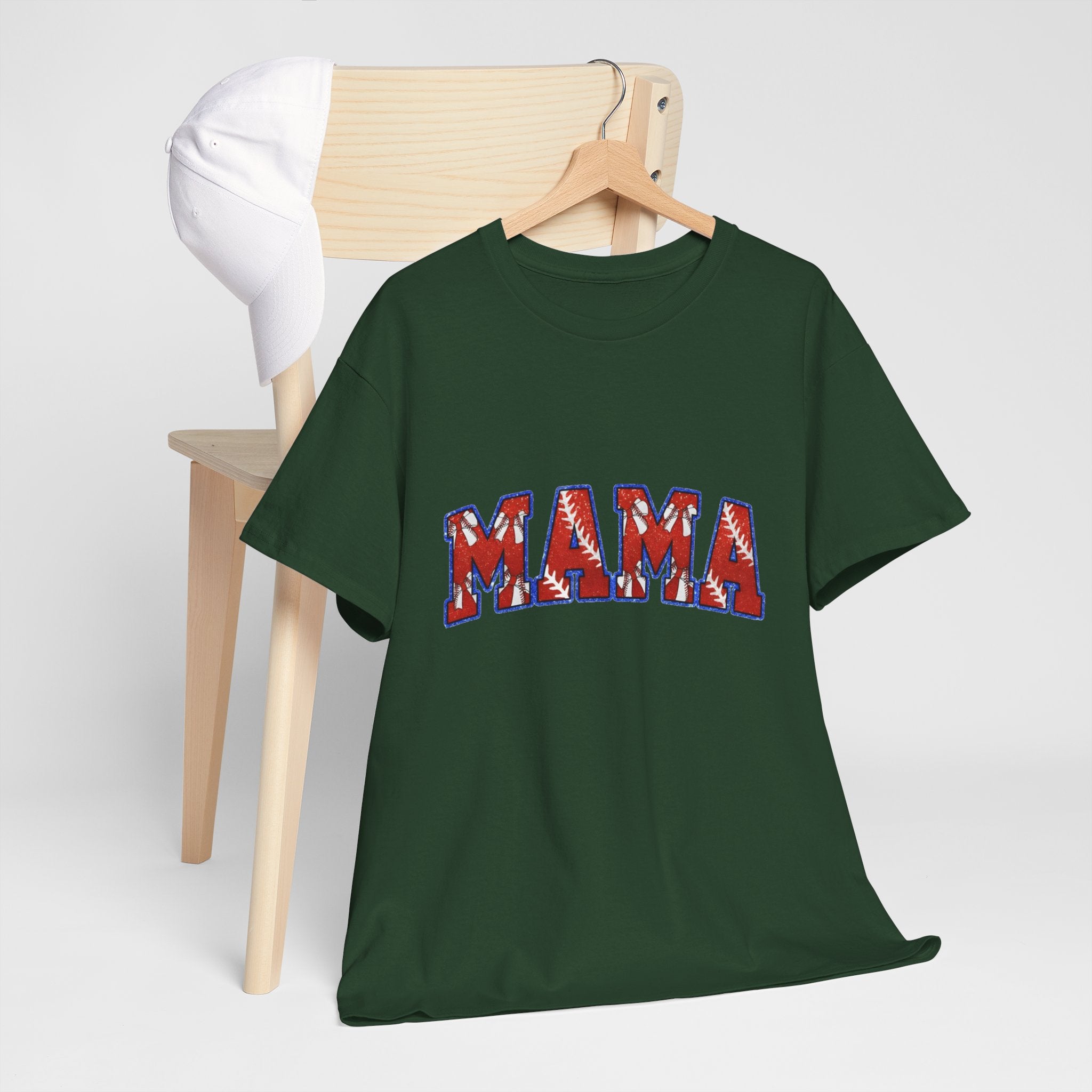 Mama Floral Arch T-Shirt — Mother's Day Casual Graphic Tee