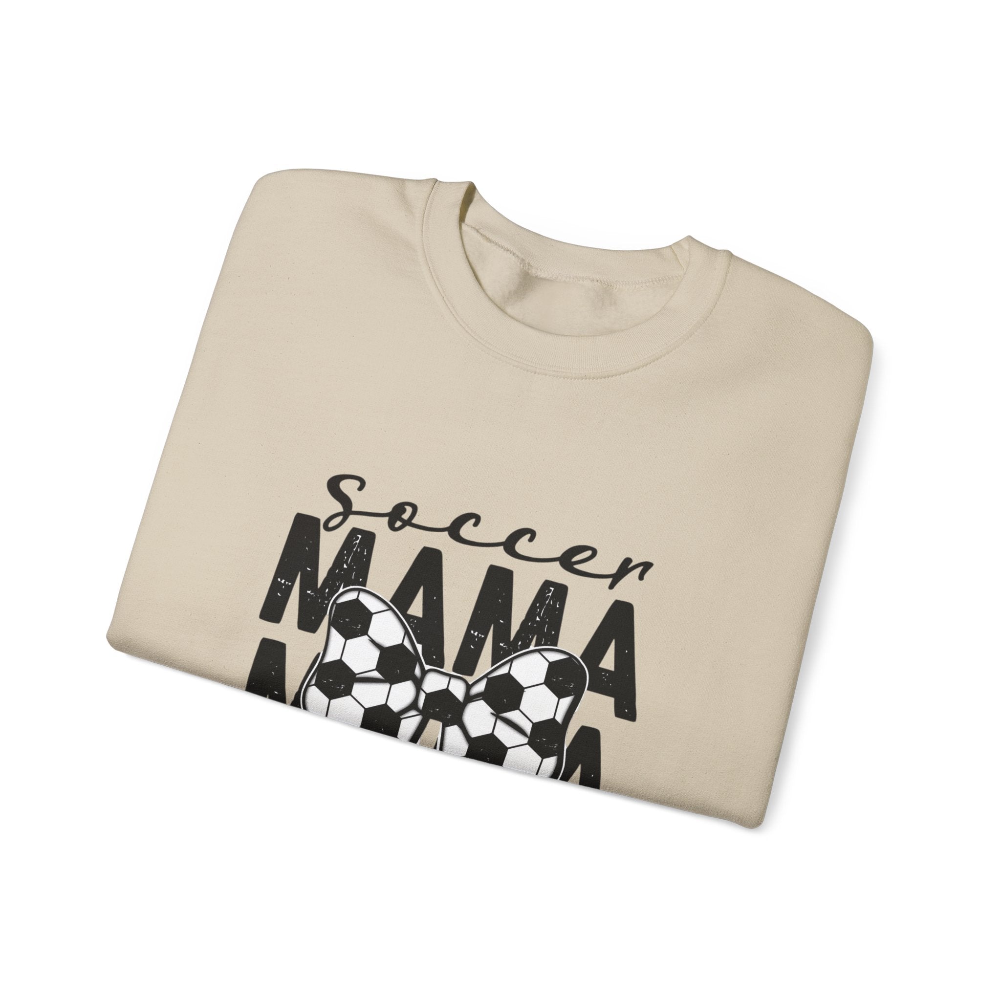 Soccer Mama Crewneck Sweatshirt – Soccer Ball Mama Graphic