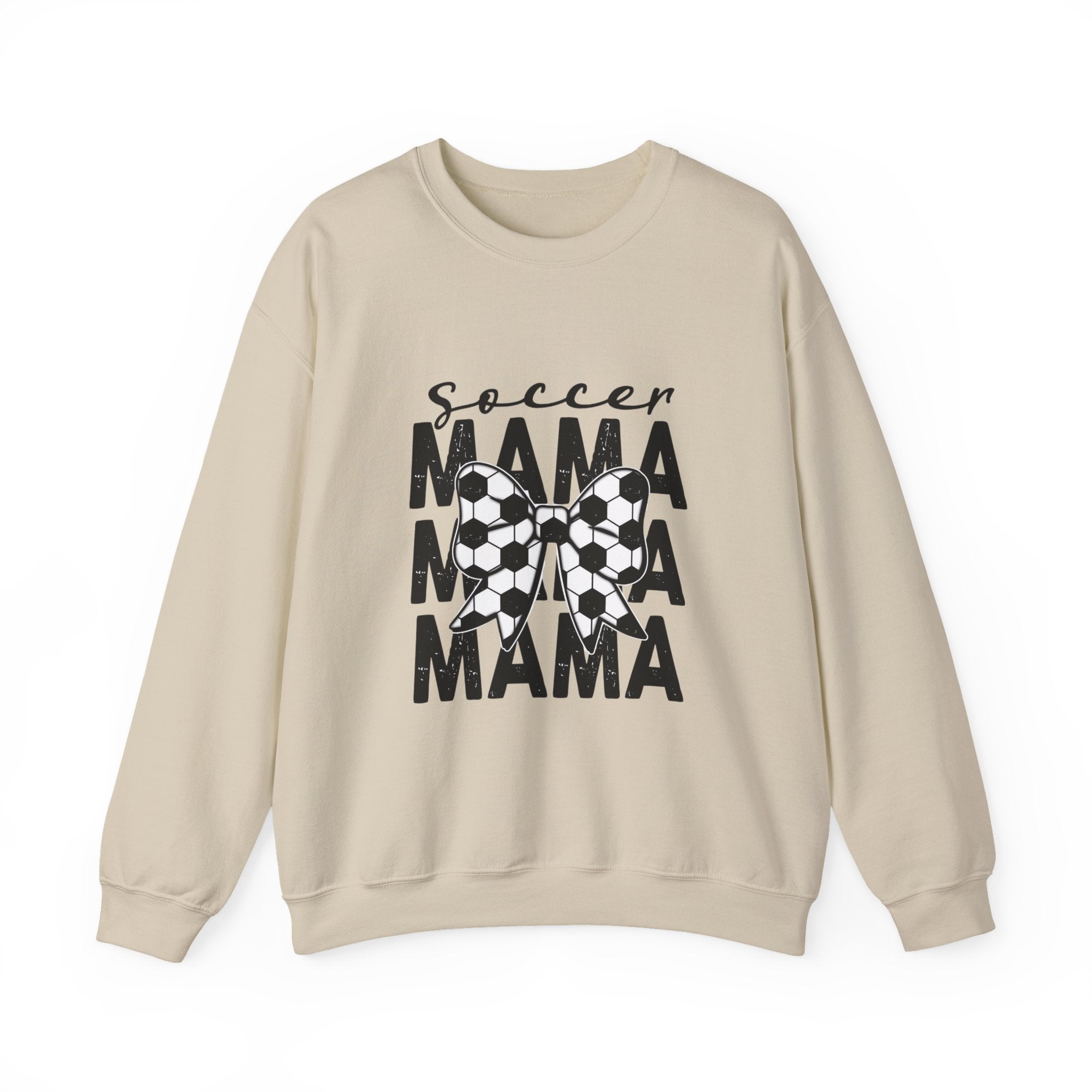 Soccer Mama Crewneck Sweatshirt – Soccer Ball Mama Graphic