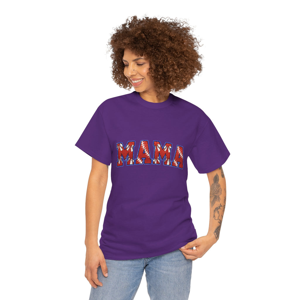 Mama Floral Arch T-Shirt — Mother's Day Casual Graphic Tee