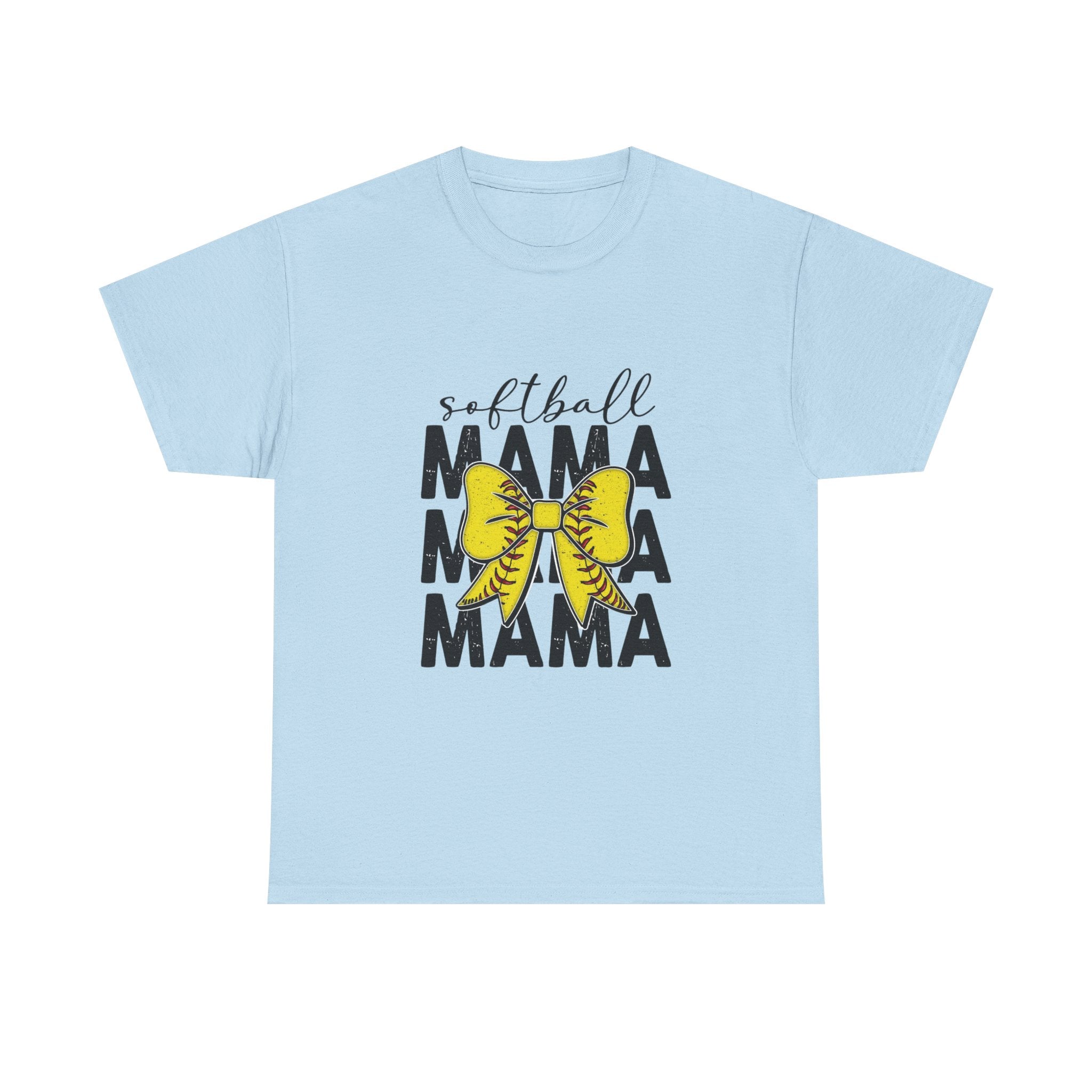 Softball Mama T-Shirt – Yellow Glove Mom Tee