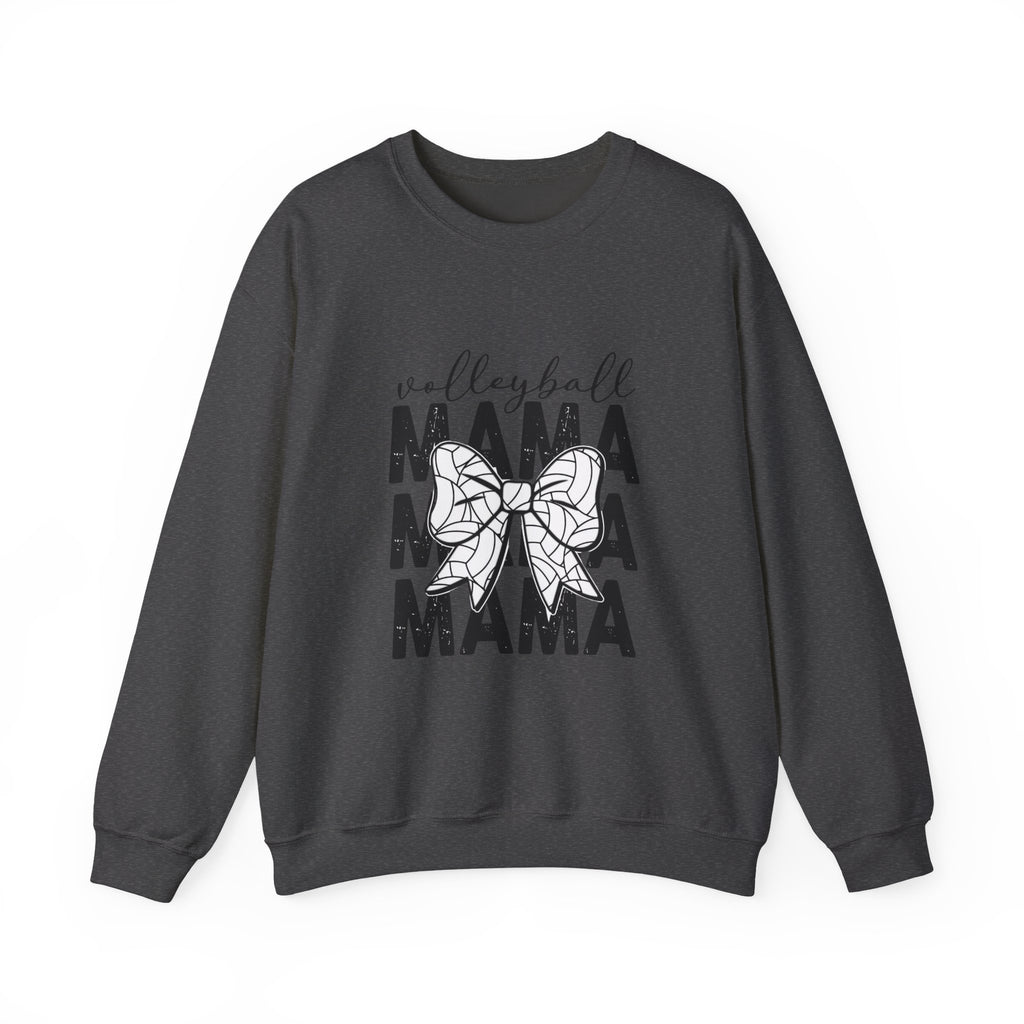 Volleyball Mama Crewneck Sweatshirt – Mom Graphic Pullover