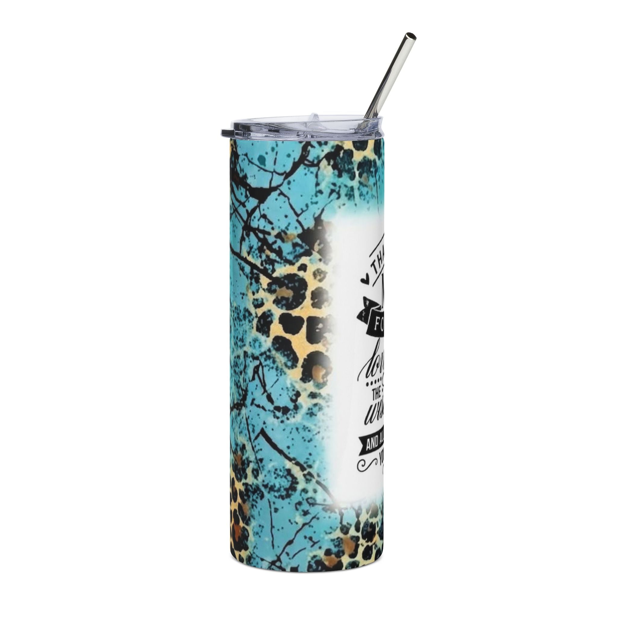 Mom Thank You Stainless Steel Tumbler - 20oz Inspirational Gift