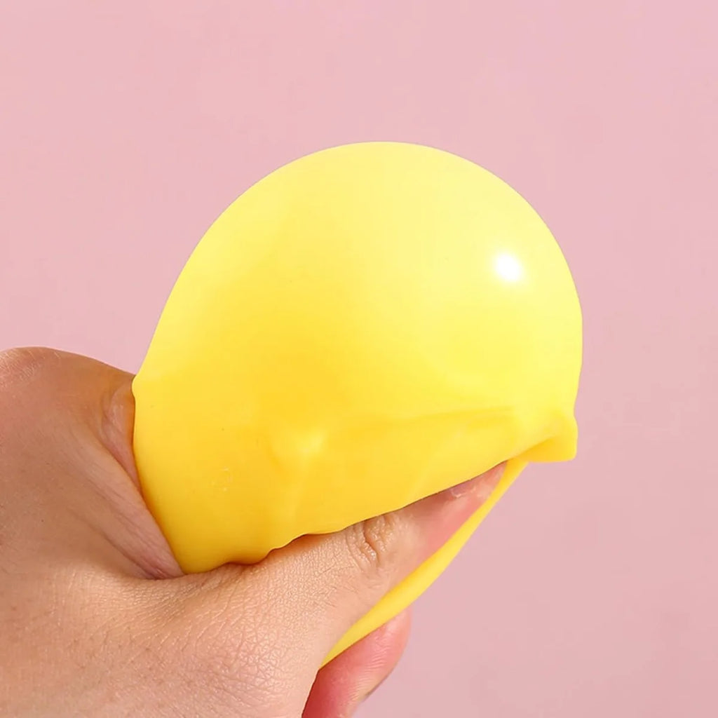 Cheese Stress Ball Squishy Toy Soft Squeeze Rebounding Sensory Toy ADHD Toy Office Desk Stress Relief Food Theme Bulk Wholesale