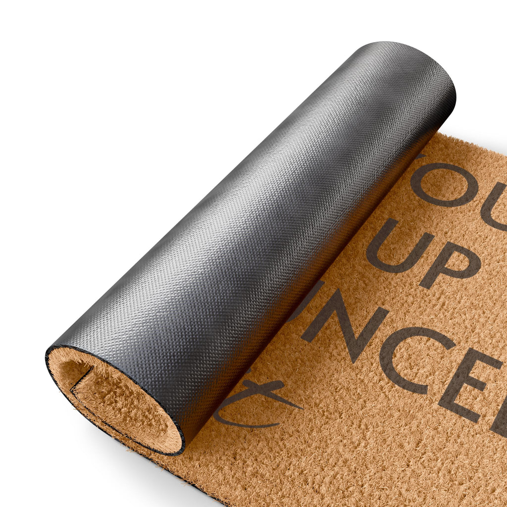 Doormat — "Look At You Showing Up Unannounced And Shit" Funny Welcome Mat