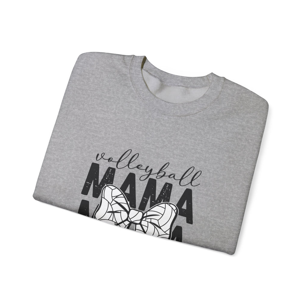 Volleyball Mama Crewneck Sweatshirt – Mom Graphic Pullover