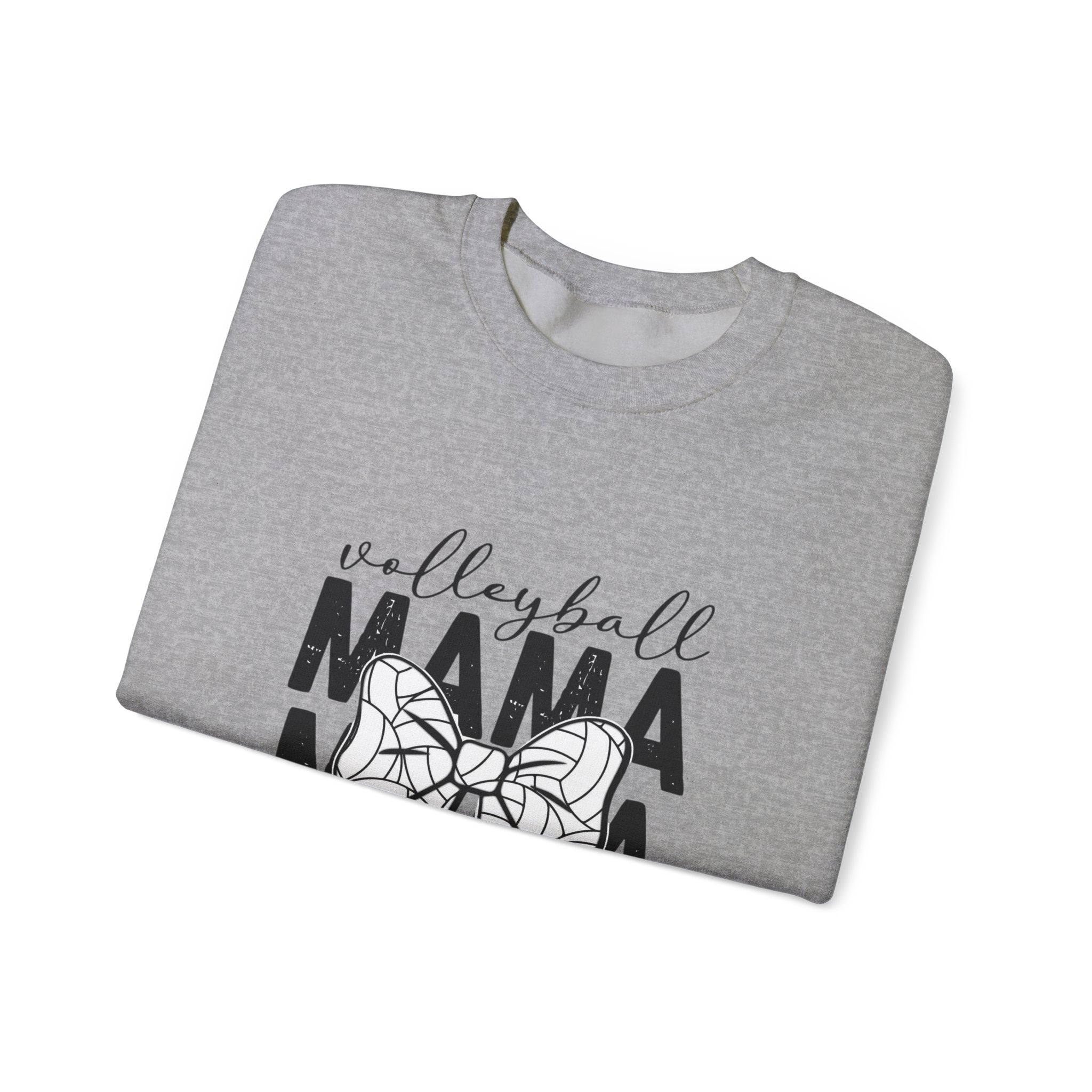 Volleyball Mama Crewneck Sweatshirt – Mom Graphic Pullover
