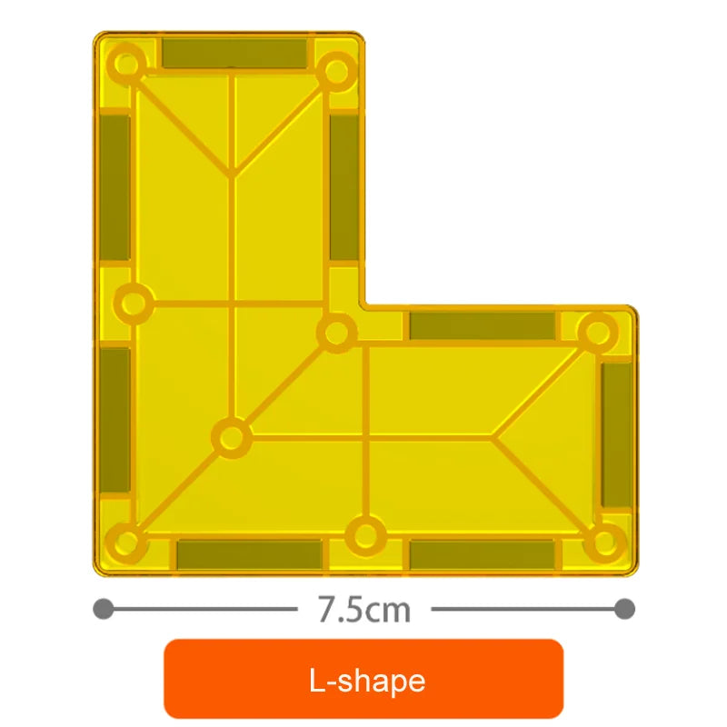 Magnetic Tiles Toddler Toys Magnetic Building Blocks for Kids STEM Educational Toys for Girls & Boys Chritmas Gift