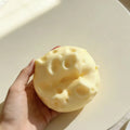 Super Sticky Slow Rising Cheese Squishy Toy, TPR Sensory Fidget Stress Relief Anxiety Toys with Milk Scent, Soft Adhesive Shell