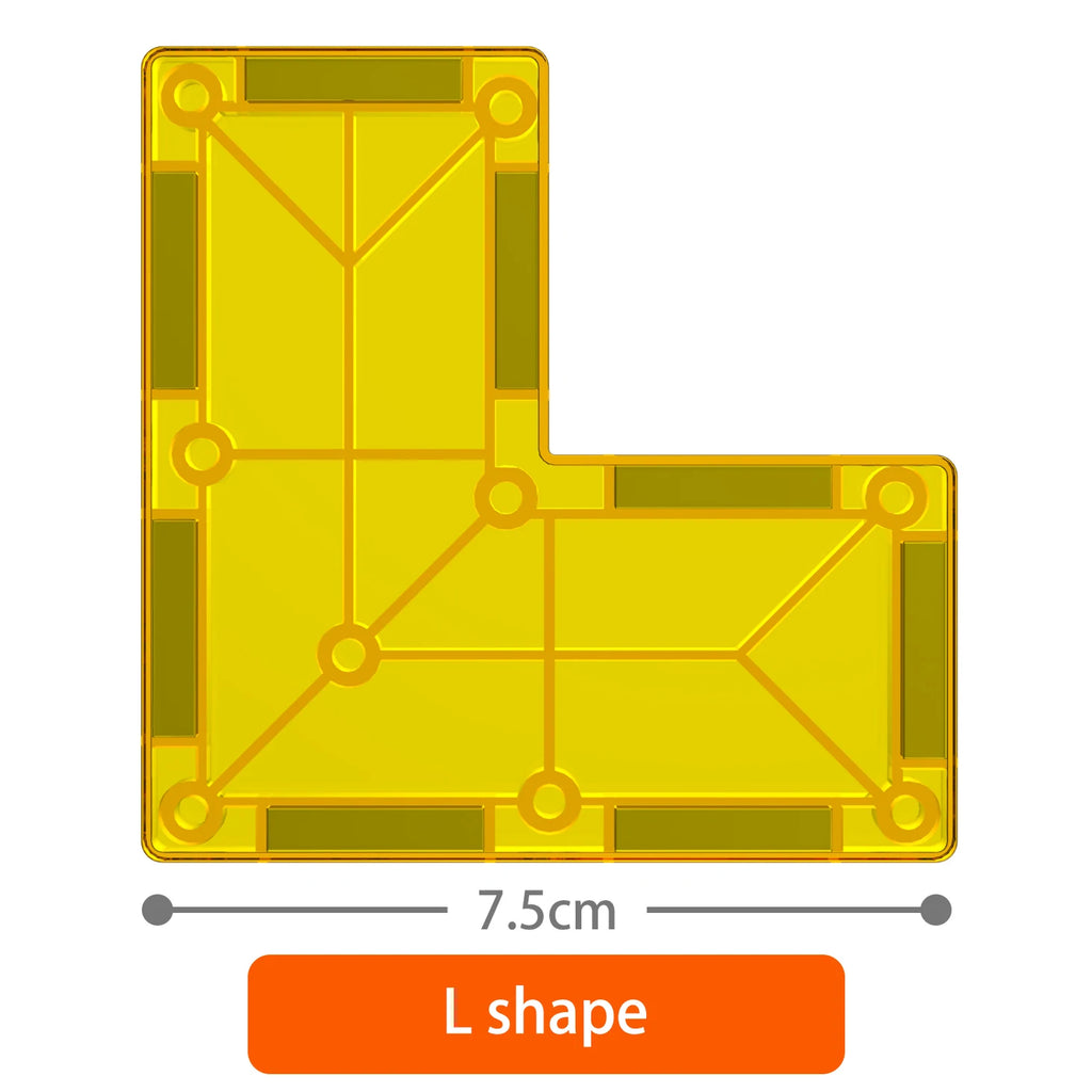 Magnetic Tiles Magnetic Building Blocks Construction Set Magnet Tiles Children Montessori Educational Toys For Boy Girl Kid Gift