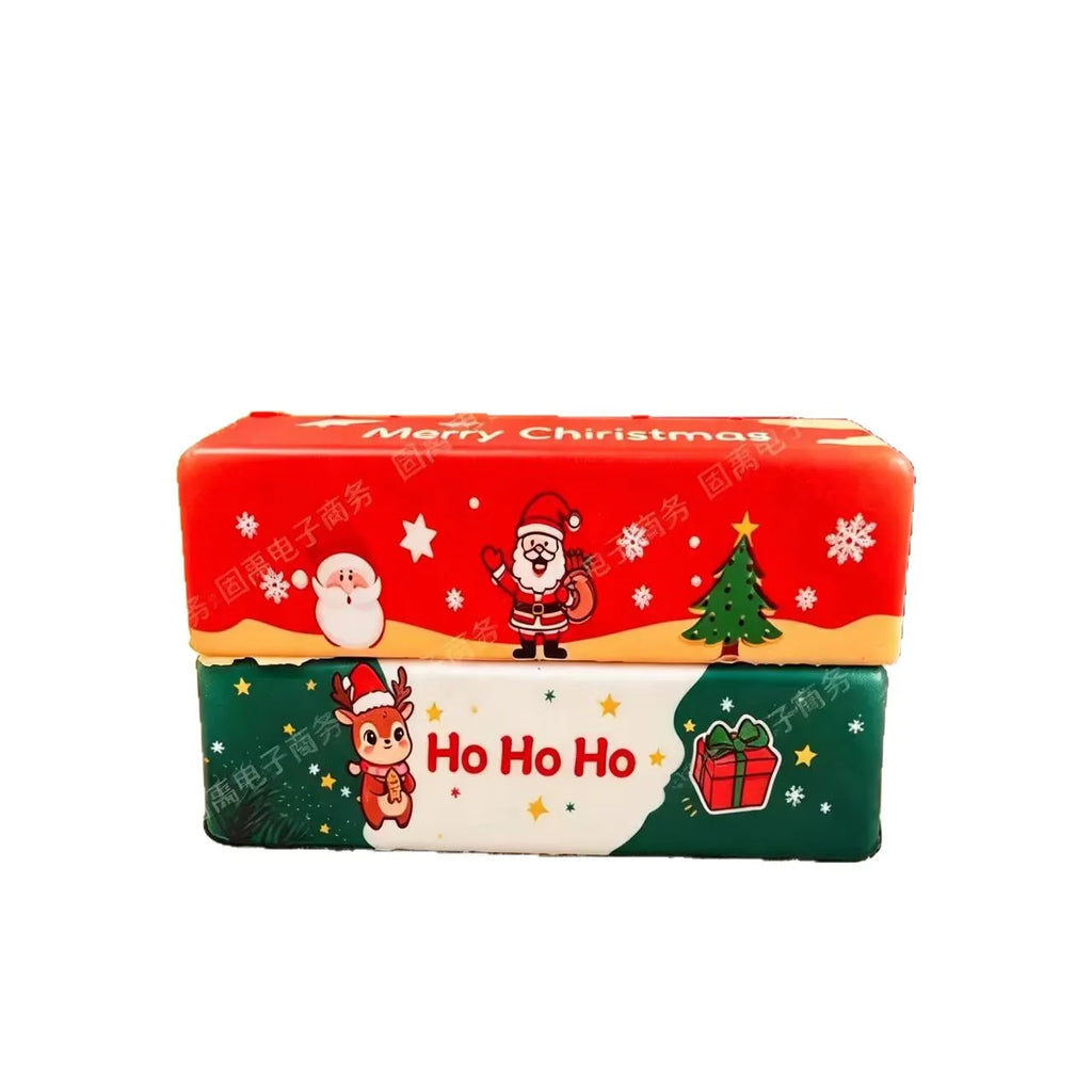 Cute Christmas Themed Slow Rising Butter Stick PU Simulated Cream Stick Squishy Stress Relief Toy Student Gift Fidget Toy